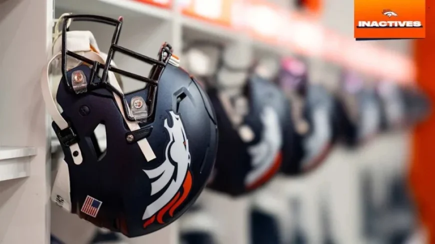 Broncos Reveal Inactive Roster for Divisional Round Clash with Bills