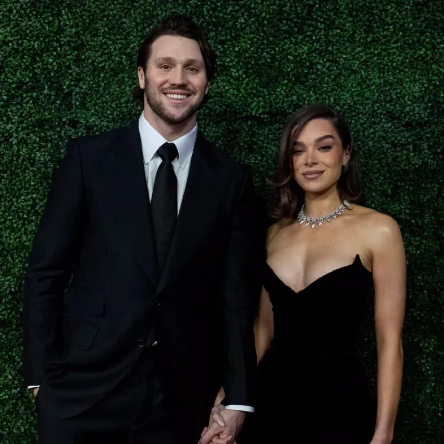 Hailee Steinfeld Excitedly Shares Adam Sandler Moments with Josh Allen Post-Globes