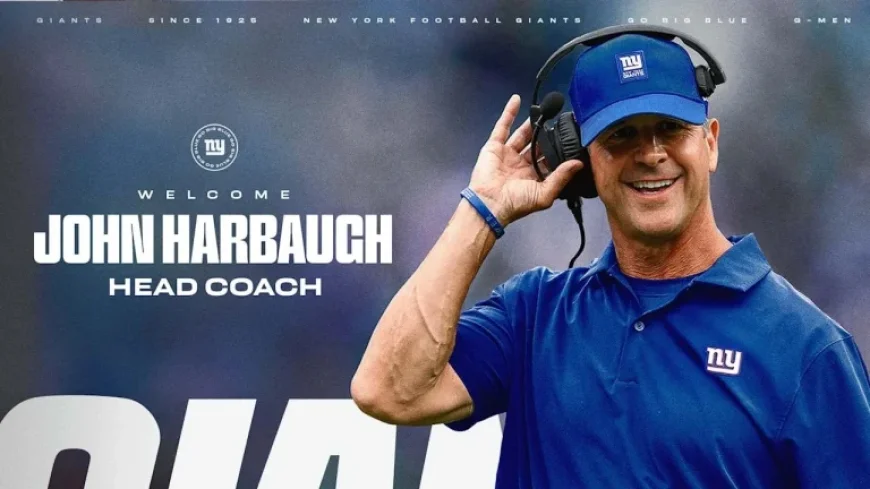 John Harbaugh Appointed New York Giants Head Coach