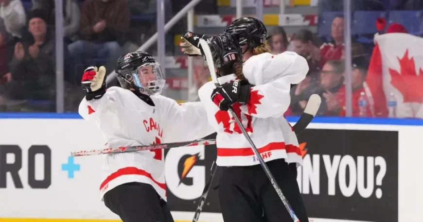Canada Dominates Finland to Reach U18 Women’s World Semis
