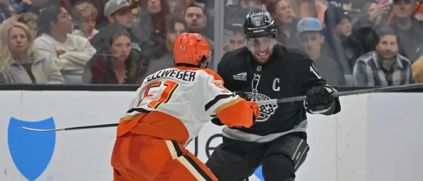 Anze Kopitar’s Impact in Ducks vs. Kings Rivalry Highlighted