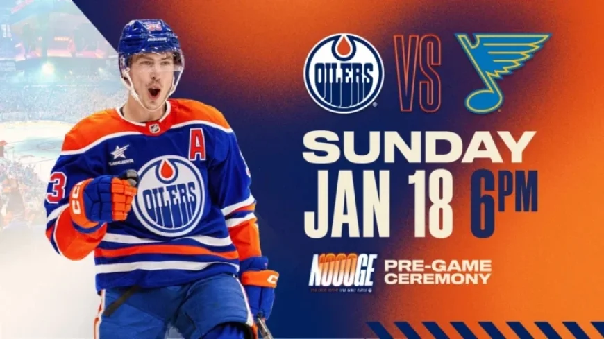 Oilers Celebrate Nugent-Hopkins’ Milestone 1,000th NHL Game