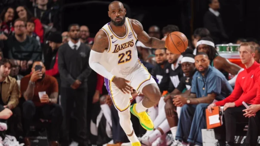 LeBron James, Lakers Fall to Trail Blazers as Doncic Sits Injured