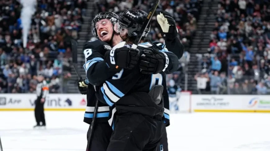 Schmidt Scores 4, Mammoth Beat Kraken to Extend Streak to 7 Games