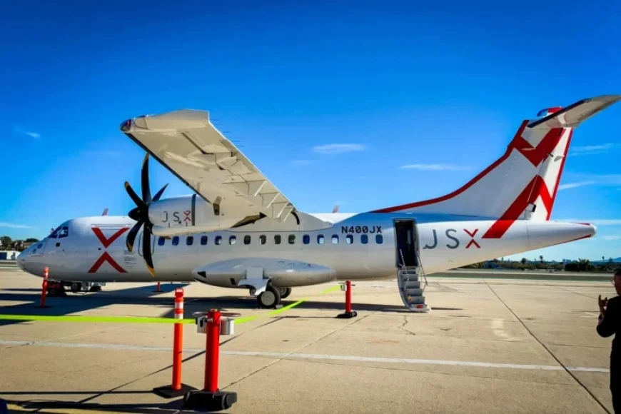 JSX Launches Silicon Valley Flights with New ATR Turboprops