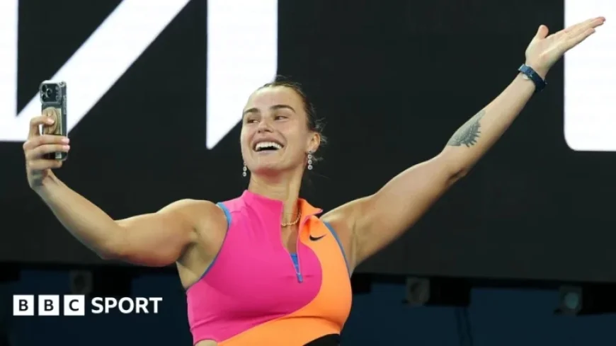 Aryna Sabalenka Defeats Rajaonah at 2026 Australian Open, Federer and Laver Watch