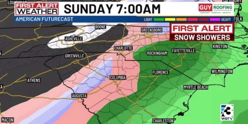 Charlotte Metro’s Weekend Snow Forecast Dims: Here’s Why