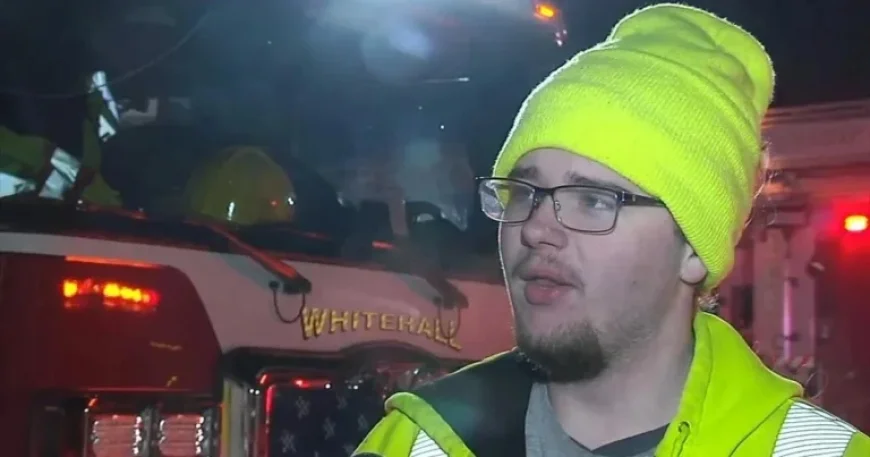 Man Rescues Woman from Burning Whitehall Township Apartment