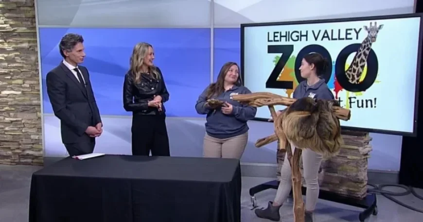Special Guests from Lehigh Valley Zoo Visit