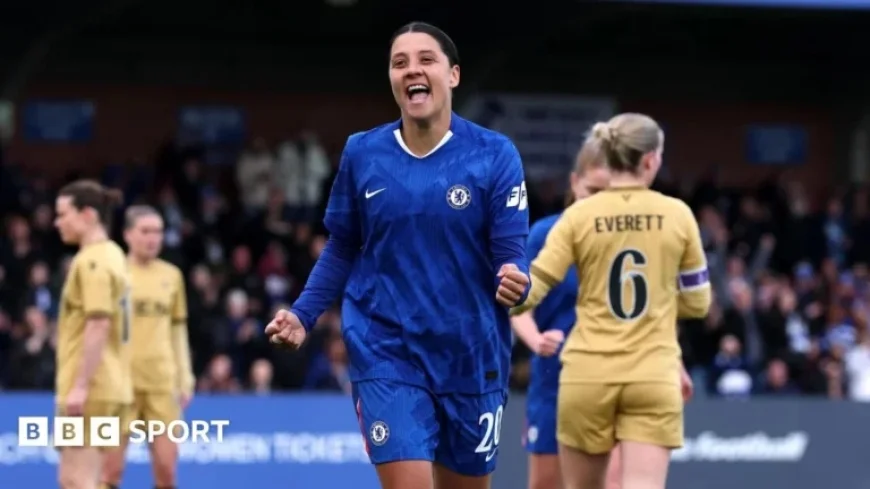 Sam Kerr Leads Chelsea Past Crystal Palace in Women’s FA Cup Victory