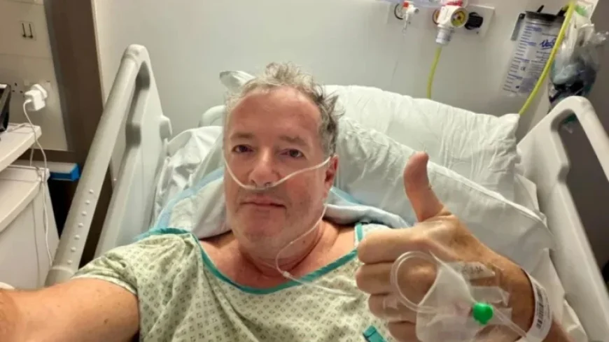 Piers Morgan Recovers in Hospital After Hip Replacement Surgery