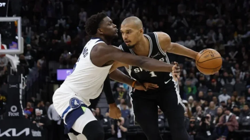 Spurs Edge Timberwolves in Thrilling Duel Between Edwards and Wembanyama