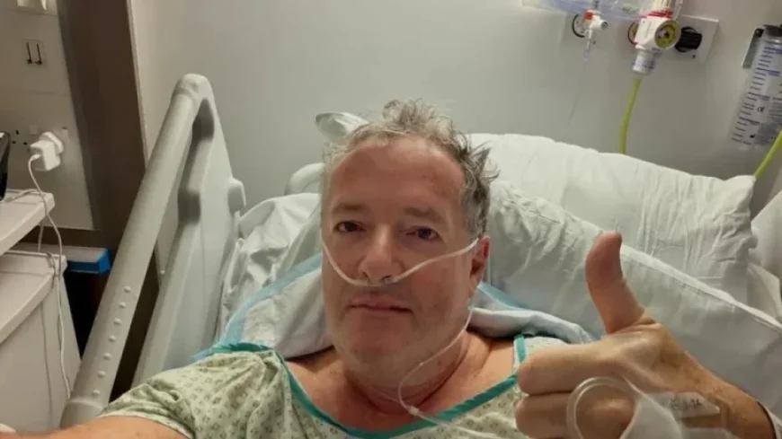 Piers Morgan Undergoes Hip Replacement Following Fall Hospitalization