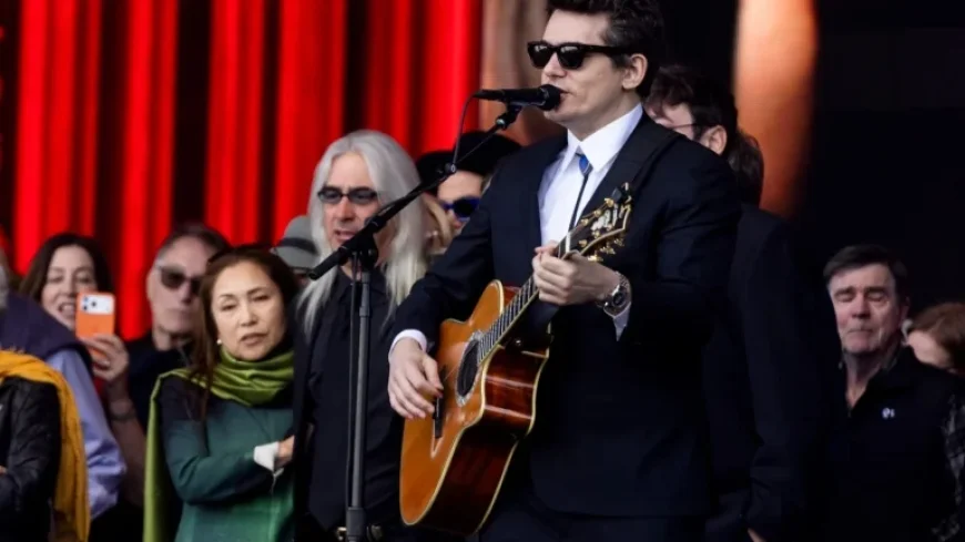 John Mayer Delivers Stirring ‘Ripple’ at Bob Weir’s Memorial Event