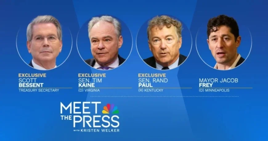 Sec. Bessent, Sen. Paul, Sen. Kaine, Mayor Frey Meet on Jan. 18