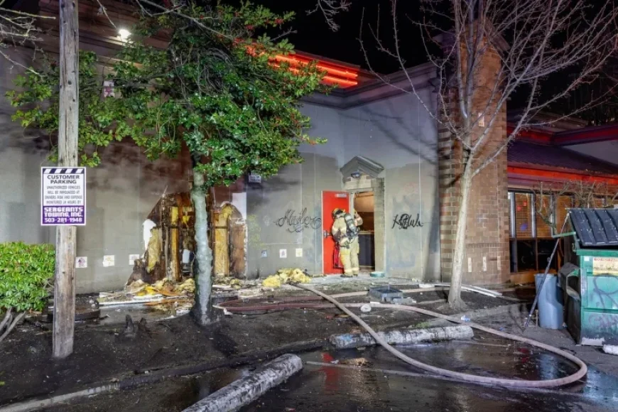 Fire from Homeless Warming Ignites Portland Red Robin, Say Firefighters