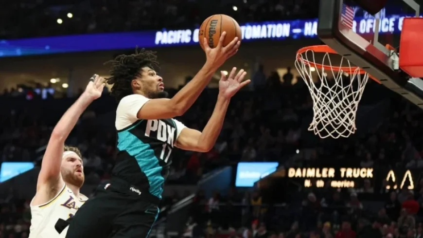 Sharpe Propels Trail Blazers Past Lakers in Doncic’s Absence