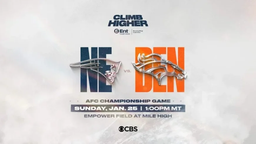 Broncos Host Patriots in AFC Championship Showdown