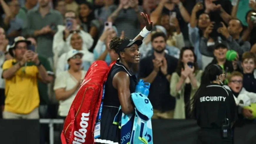 Venus Williams Sets Australian Open Record, Stumbles in Final Moments