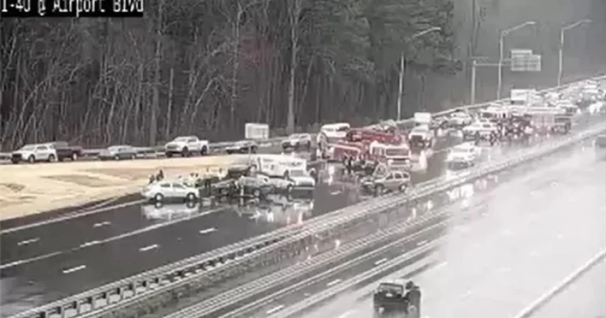 I-40 West Reopens Near Airport Boulevard Following Crash