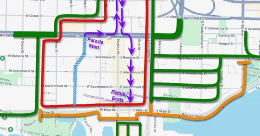 MLK Day Festivities: New Pensacola Parade Route Announced for Monday