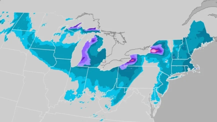 Snow Systems Sweep East, Bringing Wind and Extreme Cold This Week