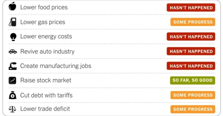 Trump’s Economy After One Year: Food Prices and Stock Market Impact