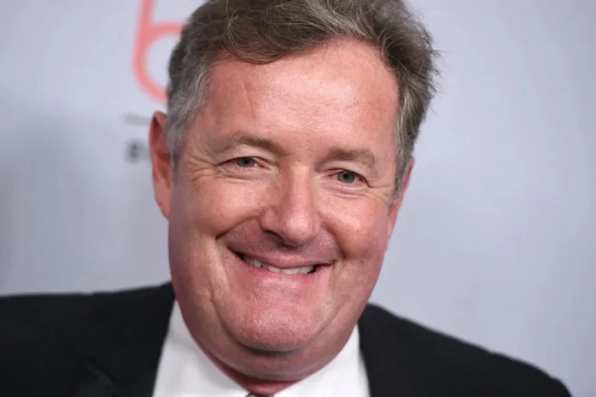 Piers Morgan Hospitalized After Fall, Blames Donald Trump