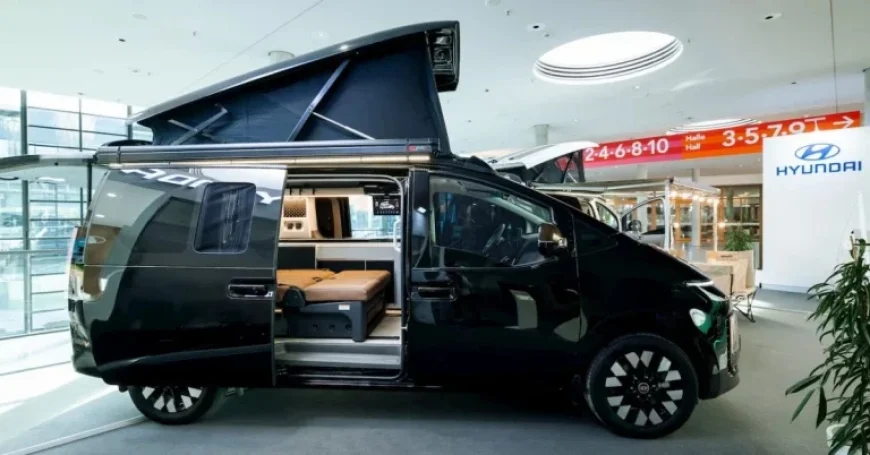Hyundai Launches Advanced Solar-Powered EV Camper