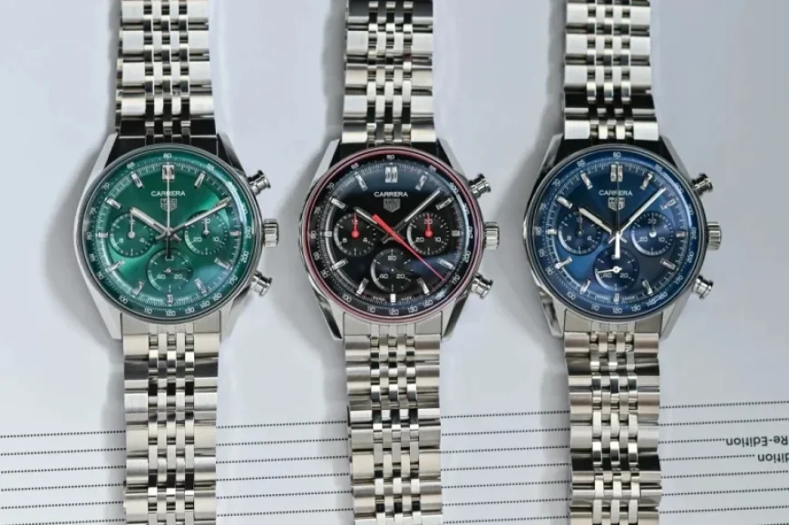 TAG Heuer Unveils 41mm Carrera Glassbox Chronograph