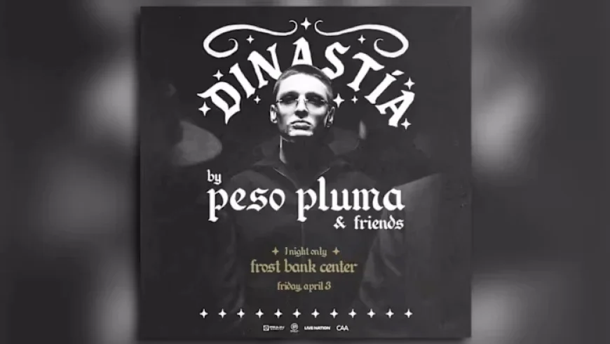 Peso Pluma’s ‘Dinastia’ Tour Hits Frost Bank Center in April