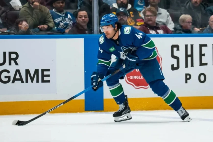 Canucks Trade Kiefer Sherwood to San Jose Sharks