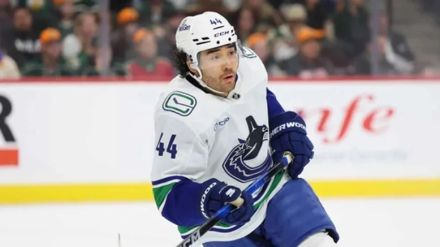 Canucks Trade Sherwood to Sharks for Picks and Prospect