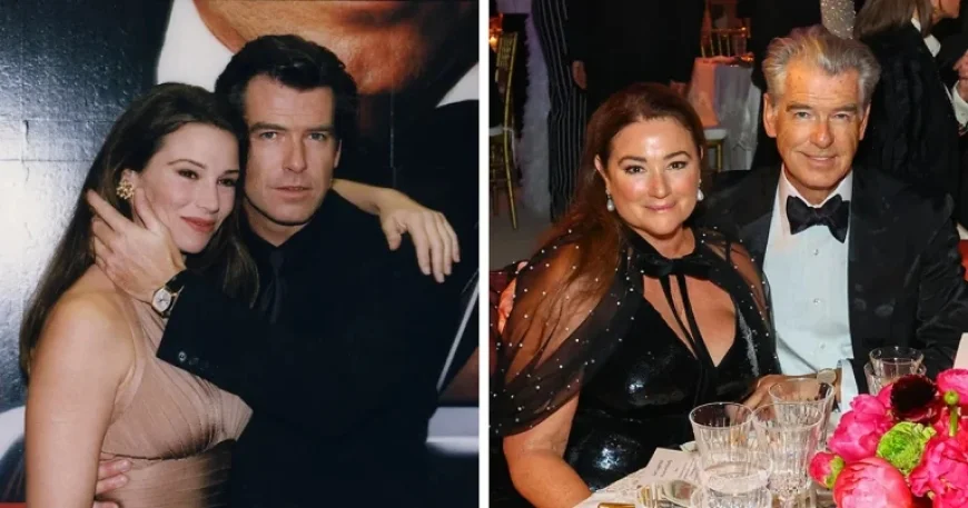 Trolls Attack Pierce Brosnan’s 62-Year-Old Wife Over 30-Year Transformation