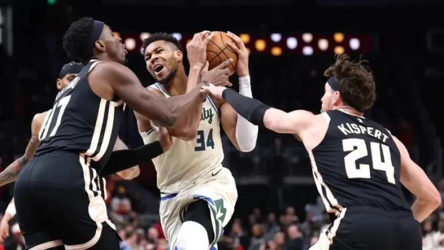 Bucks Dominate Hawks 80-72 by End of Third Quarter