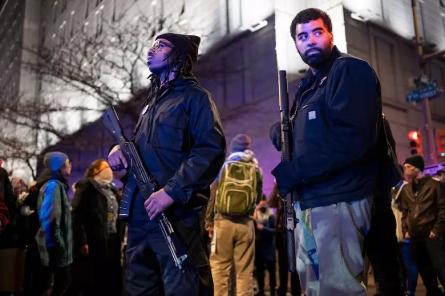 Black Panther Party Members Gather in Philly Amid Minneapolis Shooting Concerns