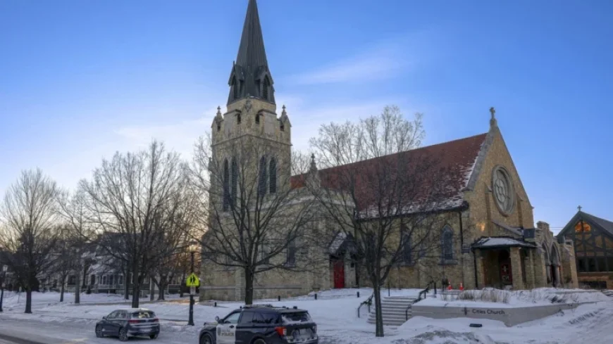 Protesters Disrupt St. Paul Church over Pastor’s ICE Field Office Role