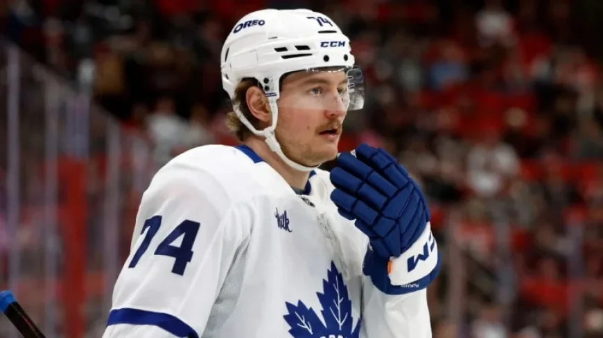 Maple Leafs’ Bobby McMann Excited About Upcoming Free Agency