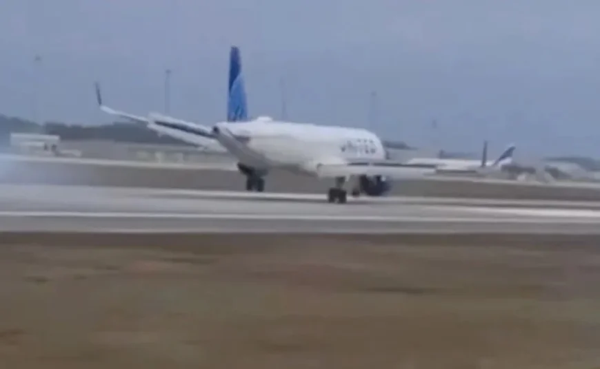 United Airbus A321neo’s Wild Orlando Landing Loses Nose Wheel