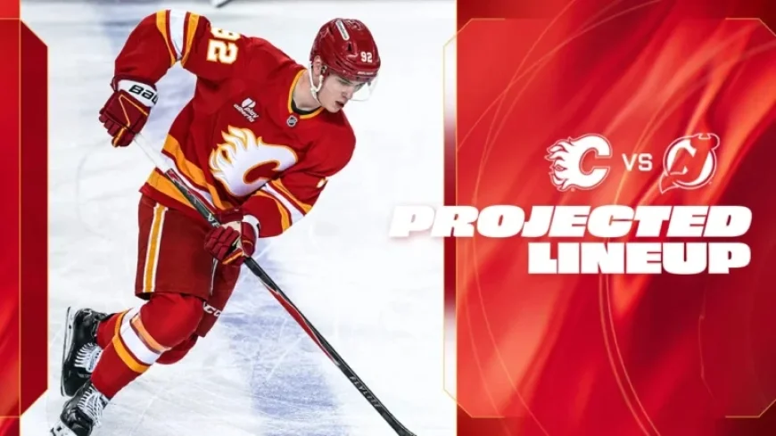 Flames vs. Devils: Projected Lineup Revealed