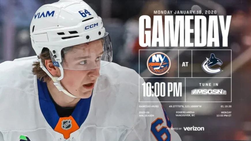 Islanders Face Canucks: Game Preview