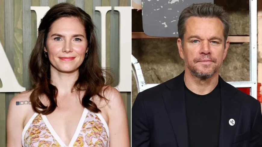Amanda Knox Counters Matt Damon’s Remarks on Cancel Culture Jail Time