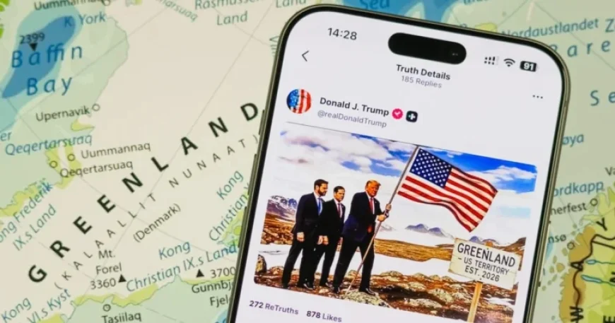 Trump Plans Greenland Summit, Criticizes UK, Canada; Leaks Macron Text