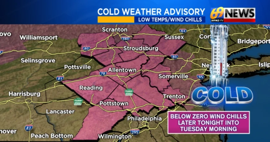 Subzero Wind Chills Impact Tuesday Morning Commute