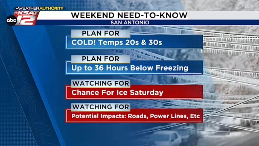 Temperatures to Plunge Friday, Weekend Precipitation Expected