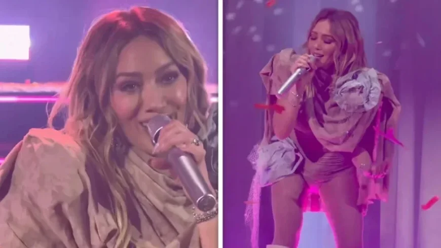 Hilary Duff Debuts ‘What Dreams Are Made Of’ Live