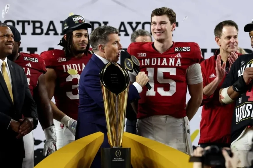 Fernando Mendoza Calls Rare Postgame Curse ‘Fitting’ After Indiana’s Title Victory