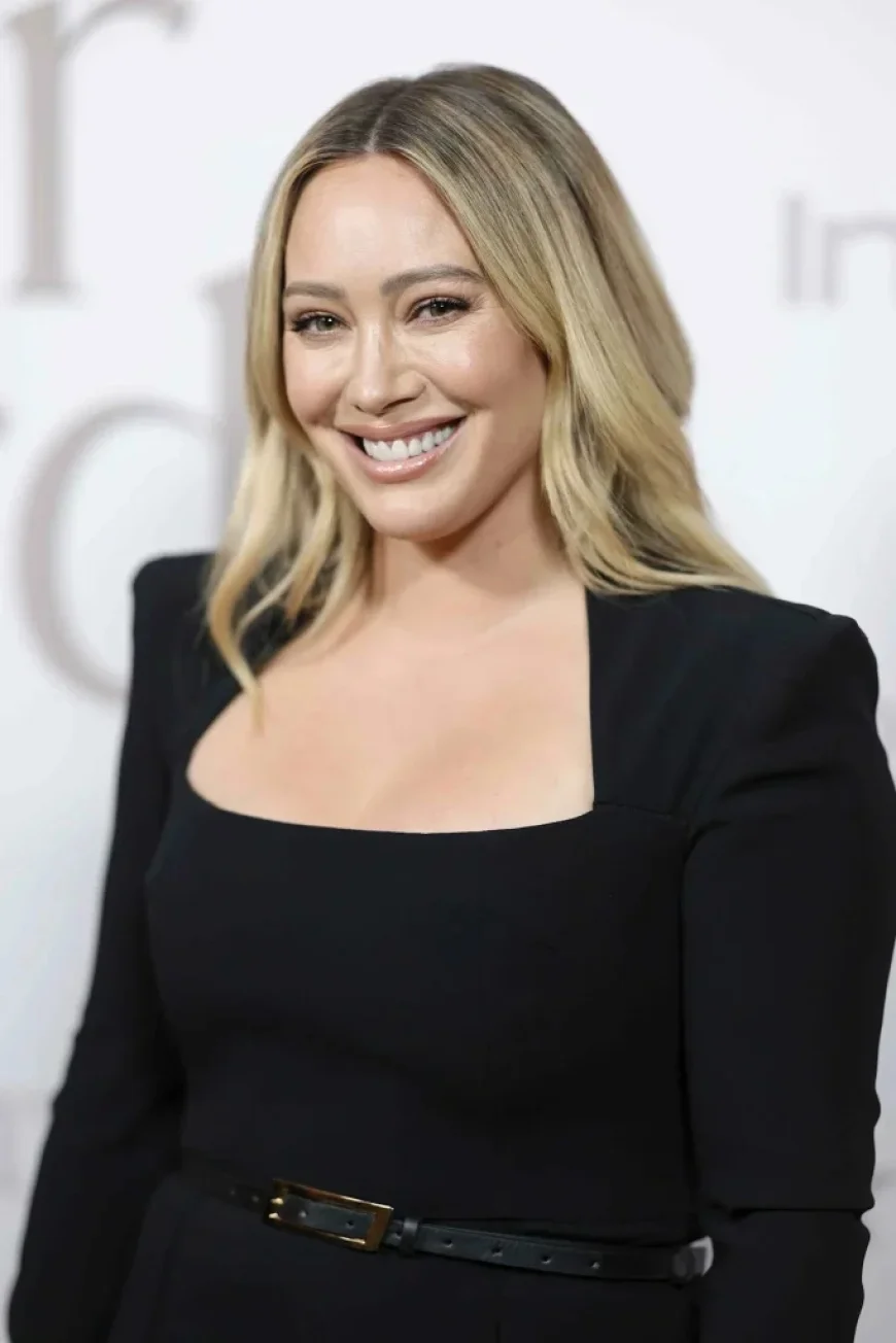 Hilary Duff Dazzles in Caped Bodysuit for First Concert in 18 Years