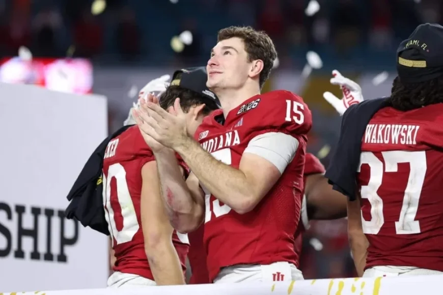 Indiana Tops AP Top 25 Football Poll for First Time; Key Superlatives Revealed