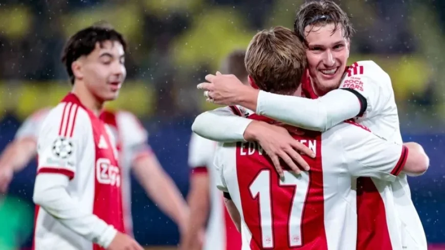 Ajax Triumphs Over Villarreal, Keeps Champions League Dreams Alive